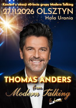 Thomas Anders from Modern Talking & Band - 40-lecie grupy Modern Talking